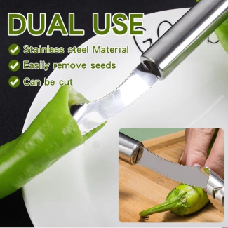 Vegetable Cutter and Seed Remover - Multi-Functional Kitchen Tool Price in Pakistan | LAPTAB