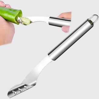 Vegetable Cutter and Seed Remover - Multi-Functional Kitchen Tool Price in Pakistan | LAPTAB