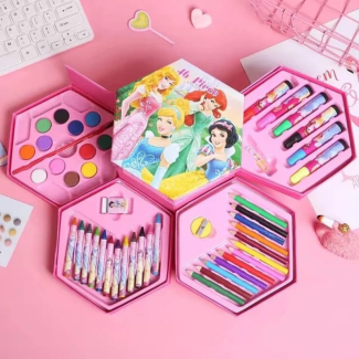 46-Piece Watercolor Pencil Set with Markers, Crayons, and Watercolors Price in Pakistan | LAPTAB