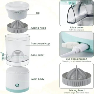 Electric Portable Citrus Juicer Blender Machine for Fresh Juice Anywhere Price in Pakistan | LAPTAB