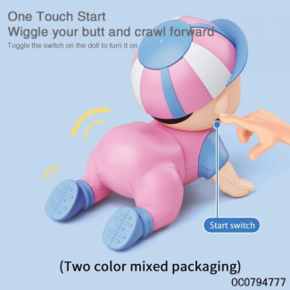 CROWLING BABA Toy with Lights and Sounds for Interactive Play Price in Pakistan | LAPTAB
