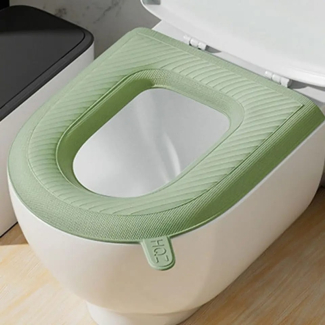 Adhesive Toilet Seat Cover Pads for Comfort and Reusability