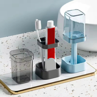 Lamp Style Toothbrush Storage Case with Gargle Cup and Stable Base Price in Pakistan | LAPTAB