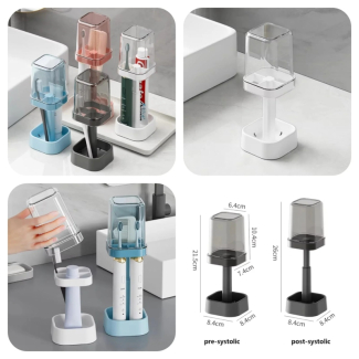 Lamp Style Toothbrush Storage Case with Gargle Cup and Stable Base Price in Pakistan | LAPTAB