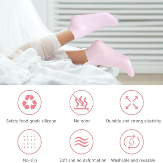 Silicone Gel Moisturizing Socks for Soft, Nourished Feet at Home Price in Pakistan | LAPTAB