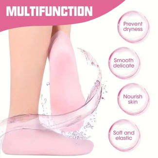Silicone Gel Moisturizing Socks 