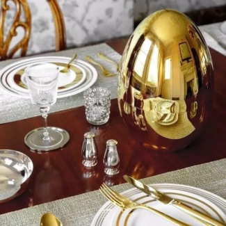 24 Piece Stainless Steel Flatware Set with Elegant Storage Jar Price in Pakistan | LAPTAB