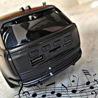 Bluetooth Car Speaker with LED Light for Music and Party Fun Price in Pakistan | LAPTAB