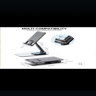 360 Rotatable Height Adjustable Foldable Phone Stand for All Smartphones Price in Pakistan | LAPTAB