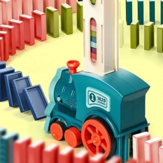 Battery Operated Domino Train Set with Sound and Light Effects for Kids Price in Pakistan | LAPTAB