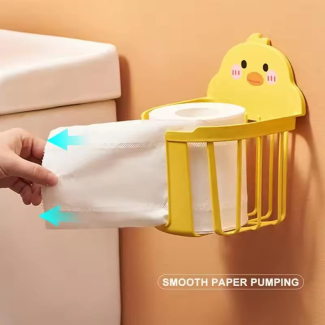 Wall Mounted Tissue Shelf for Bathroom - Space-Saving Paper Holder Price in Pakistan | LAPTAB