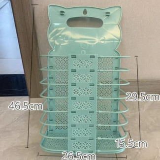 Foldable Wall-Mounted Laundry Basket - Multifunctional Storage Organizer Price in Pakistan | LAPTAB