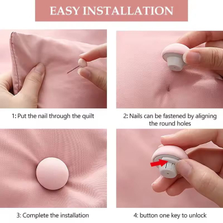 4PCS Anti-Slip Bed Sheet Quilt Clips for Secure Comforter and Covers Price in Pakistan | LAPTAB