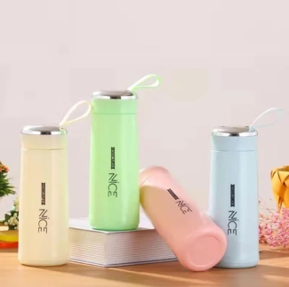 Portable 400ml BPA-Free Glass Water Bottle with Wide Mouth Design Price in Pakistan | LAPTAB