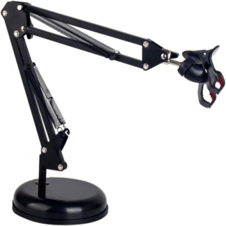 Adjustable Mobile Phone Support Stand for Video Microphone, Black Price in Pakistan | LAPTAB