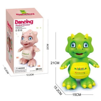 Dancing Musical Dinosaur Toy with Lights and Sounds for Kids Price in Pakistan | LAPTAB