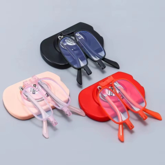 Foldable Reading Glasses with Pouch and Mobile Ring Holder, Compact Design Price in Pakistan | LAPTAB