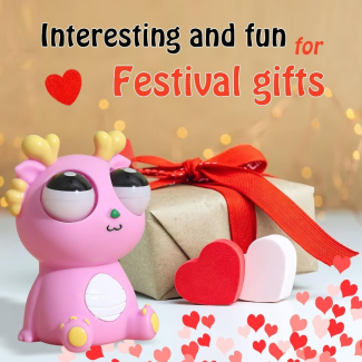 Stress Relief Dragon Rubber Toy 