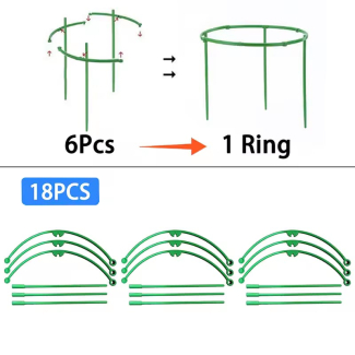 Plant Support Garden Stake Set of 16 for Small Pot Plants, Green Price in Pakistan | LAPTAB