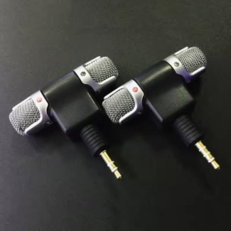 ME51S Mini 3.5mm Jack Stereo Microphone for Voice Recording Price in Pakistan | LAPTAB