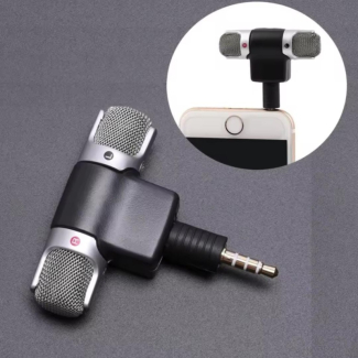 ME51S Mini 3.5mm Jack Stereo Microphone for Voice Recording Price in Pakistan | LAPTAB