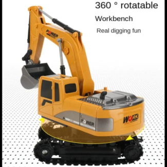 Remote Control Excavator and Dump Truck Playset with USB Charging Cables Price in Pakistan | LAPTAB
