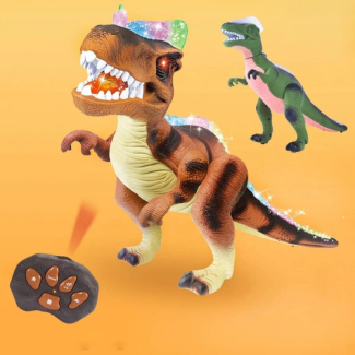 Remote Control Dinosaur with Lights, Sounds, and 360-Degree Spins Price in Pakistan | LAPTAB
