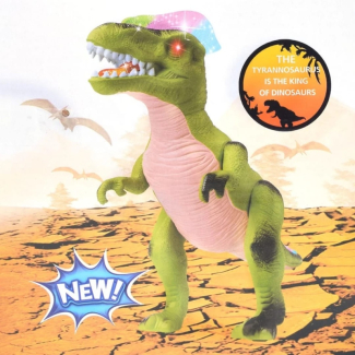 Remote Control Dinosaur with Lights, Sounds, and 360-Degree Spins Price in Pakistan | LAPTAB