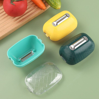 Fruit and Vegetable Peeler with Storage Box - Multi-functional and Compact Price in Pakistan | LAPTAB