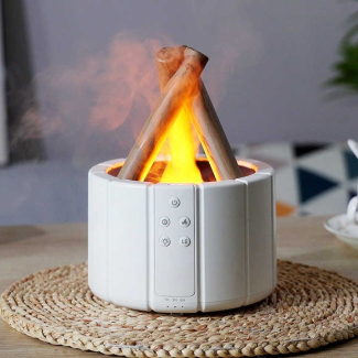 Bonfire Flame Humidifier with Remote Control - Aromatherapy & Mood Lighting Price in Pakistan | LAPTAB
