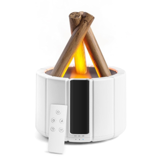 Bonfire Flame Humidifier with Remote Control - Aromatherapy & Mood Lighting Price in Pakistan | LAPTAB