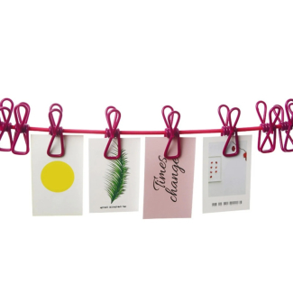 Portable Elastic Rope Washing Line with 12 Clips, 1.8m to 3.6m Length Price in Pakistan | LAPTAB