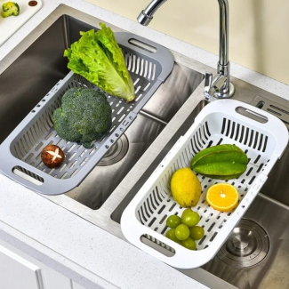 Retractable Dish Drying Rack and Sink Organizer - Collapsible Strainer Basket Price in Pakistan | LAPTAB