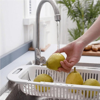 Retractable Dish Drying Rack and Sink Organizer - Collapsible Strainer Basket Price in Pakistan | LAPTAB