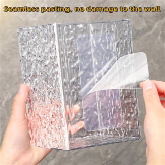 Luxury Crystal Wall Mounted Tissue Box for Elegant Home Decor Price in Pakistan | LAPTAB