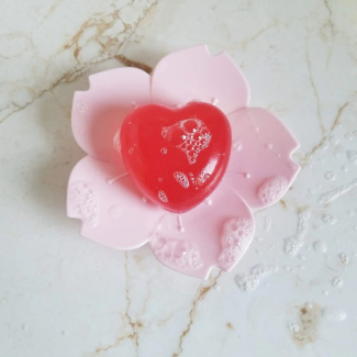 Flower Cherry Blossom Soap Dish, Anti-Skid Design, Easy to Clean, PP Material Price in Pakistan | LAPTAB