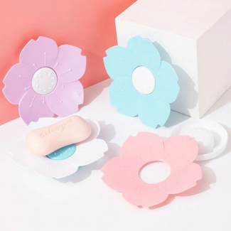 Flower Cherry Blossom Soap Dish, Anti-Skid Design, Easy to Clean, PP Material Price in Pakistan | LAPTAB