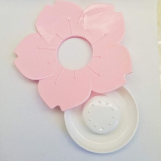 Flower Cherry Blossom Soap Dish, Anti-Skid Design, Easy to Clean, PP Material Price in Pakistan | LAPTAB