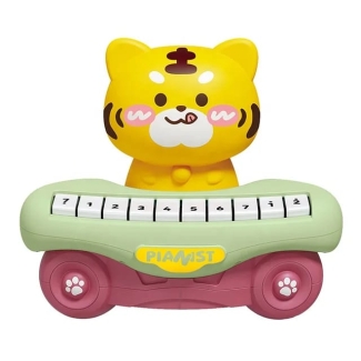 BATTERY OPERATED BEAR PIANO 