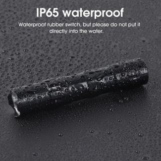 Portable Mini Flashlight Model 037-2, Super Bright, Black, Aviation Aluminum Price in Pakistan | LAPTAB