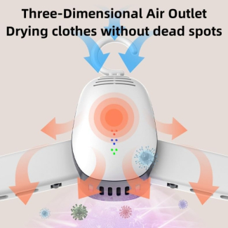 Portable Clothes Dryer with UV Light, Fast Drying, and Foldable Design Price in Pakistan | LAPTAB
