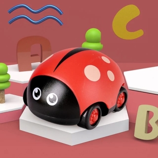 4PCS Bee Car Set - Colorful Pull-Back Toy for Kids, Eco-Friendly Design Price in Pakistan | LAPTAB