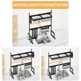 Over Sink Dish Drying Rack with 304 Stainless Steel, Space-Saving Design Price in Pakistan | LAPTAB