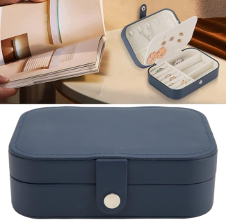 Portable Luxury Jewelry Box for Travel and Home Organization, 16x11x5cm Price in Pakistan | LAPTAB