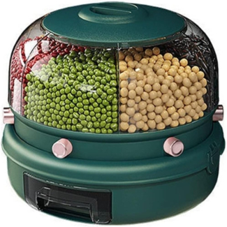 9Kg Luxury Rotating Cereal Dispenser for Safe Food Storage and Organization Price in Pakistan | LAPTAB