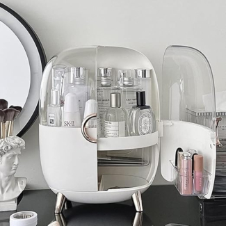 Luxury Cosmetic Dressing Case with Crystal Clear Lid and Large Capacity Price in Pakistan | LAPTAB