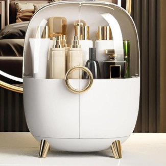 Luxury Cosmetic Dressing Case with Crystal Clear Lid and Large Capacity Price in Pakistan | LAPTAB