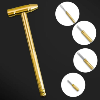 6 In 1 Mini Round Copper Hammer with Screwdriver and Multi-Tool Functions Price in Pakistan | LAPTAB