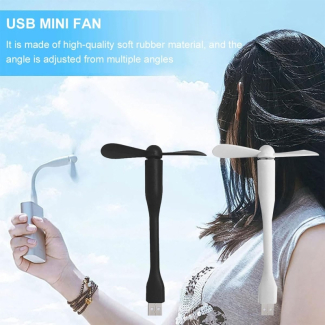 Portable USB Fan with Flexible Design for Power Bank Use Price in Pakistan | LAPTAB