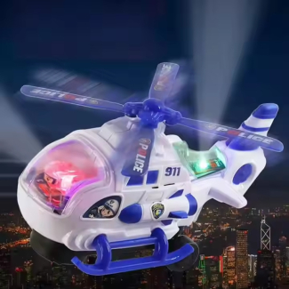 POLICE HELICOPTER WITH LIGHTS, SOUNDS, AND SMOKE FOR KIDS' IMAGINATION Price in Pakistan | LAPTAB